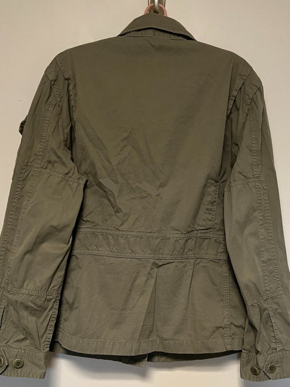 J CREW CLASSIC TWILL CHINO JACKET LIGHT ARMY GREEN SIZE L - Picture 2 of 11